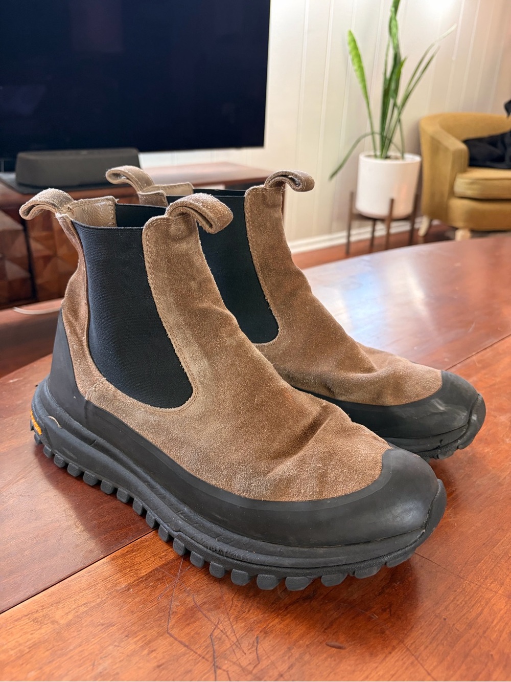 Diemme Balbi Suede & Rubber Chelsea Boots Mens
